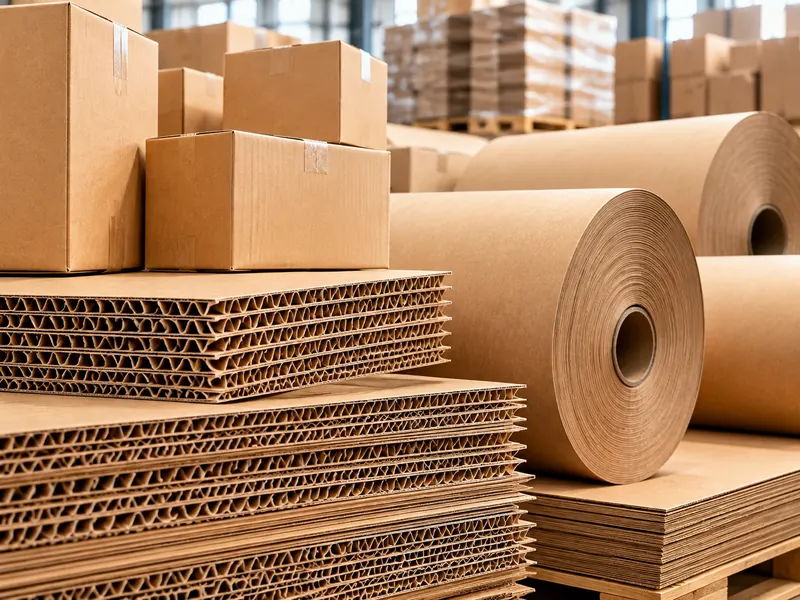 Packaging & paper: empty and returnable packaging, cardboard, paper